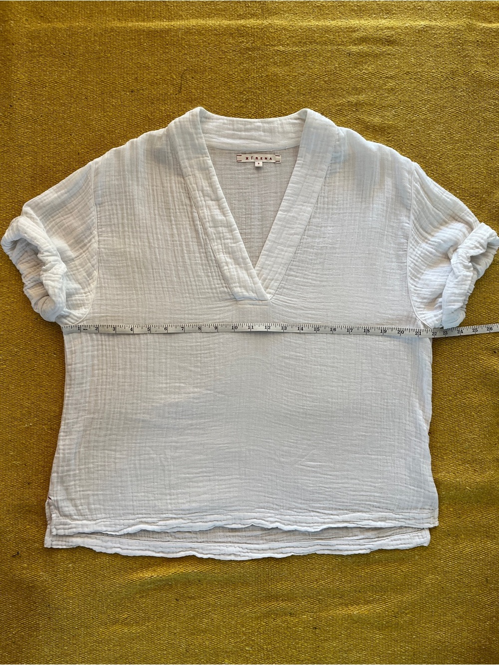 XIRENA Avery Top (White in Size Small)